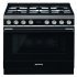 Smeg Por CPF9GPBL Range Ckr DF Black/Stainless Steel 534.64.841