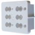 NPS P600 Spacer UH 25mm Plastic Wht 558.00.000