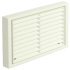 Manrose 110x54mm Fix Lovr Grille Rec Wht 565.30.827