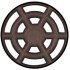 Vent Trim Rectangle D48mm Plastic Brown - view 2