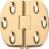 Counterflap Hinge 75x34mm Brass Polished Brass 926.86.038
