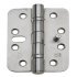 Butt Hinge Security 102 x 76 mm Radius Corners Stainless Steel With dog bolt Satin 926.90.380