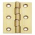Butt Hinge DPBW D9x76x51mm Ext Brs PC 926.90.052