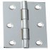 Butt Hinge Steel 1838 Length x width: 75 x 49 mm max. door weight 25 kg self coloured 926.85.060