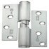 Butt Hinge Rising Grade 304 Stainless Steel Length x width: 100 x 77 mm anti-clockwise closing direction satin 980.15.010
