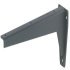 Hebgo Fix.Bracket 240x80mm 150kg/Pr Stone Grey 287.44.425
