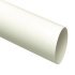 Manrose D100mm Pipe Rigid 1m PVC Wht/Grey 565.30.800