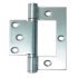Butt Hinge Flush 102 x 70 mm Grade 201 Stainless Steel Unhanded Satin 926.97.001
