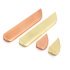 Nick Pull Handle Aluminium Brush Copper 160mm Fixing Centres - view 2