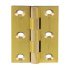 Broad Style Hinge 51x29mm Brass Antique 354.19.119