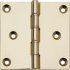 Butt Hinge Proj DPBW 75x75mm Brass Polished Brass 921.08.600