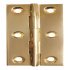 Broad Style Hinge 75x42mm Brass Copper 354.19.930