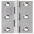Broad Style Hinge 64x35mm Brass PC 354.19.220