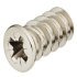 Varianta Screw, Countersunk Head, PZ2, Ø 5.0 mm Hole, Nickel Plated, 13.5 mm 012.15.724