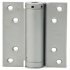 Spring Hinge Single Action 100 x 75 mm Steel Silver lacquered steel 926.72.019