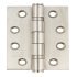Butt Hinge Ball Bearing Grade 13 102 x 76 mm 316 Stainless Steel Polished stainless steel 926.33.701