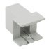 NPS Divider Rail Clip for Rect Rail Silver 551.89.999