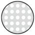 Ventilation Grille Phillips Rnd 100x2000mm Anodised Silver Fire Rated - view 2