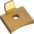 Shelf Support Stud 16x19mm Sgl Steel Dk Brz 283.01.100
