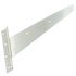 Tee Hinge Medium Pattern Mild Steel Bright zinc plated Length 300 mm / 12" Gauge 2 mm Dim. A 100 mm Dim. B 35 mm 926.81.039