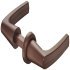 Door Handle Set for Sprung Rim Lock With 7 mm square spindle 227.40.101