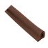 Door Seal Self Adhesive Length 5 m Rubber P Strip White 950.44.009