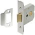 Box Latch Mortice Latchbolt Operated by Lever Handles Case Size 64/76/102 mm Backset 44 mm case size 64 mm satin chrome 911.23.380