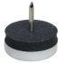 Pin Type Glide White Plastic with Black Rubber Layer Glide Ø 30 mm 650.04.300