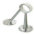 Railing Support Bracket with Angled Stem Bar Railing System For Ø 38-51 mm tubes Ø 38 mm polished chrome finish 812.51.200