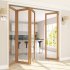 Fitting Set for Folding Interior Partition Doors Roomflex Top hung end folding system For 3 doors door configuration 3 + 1 943.32.382