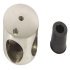 Tee Piece 316 L Cubicle Fittings PBA Stainless steel fittings for glass partitions Satin stainless steel finish 980.34.130