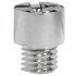 Locking Bolt for Espagnolette Locks with Wooden Screw Thread Eccentric polished nickel plated 226.52.704
