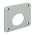 Spacer Plate for Rim Lock Length 40 mm light grey 232.03.992