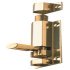 Barrel Bolt Straight or Cranked Neck Width 25 mm Brass Straight 76 x 25 mm polished brass 900.17.932