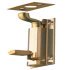 Barrel Bolt Straight or Cranked Neck Width 25 mm Brass Cranked 100 x 25 mm satin nickel plated 900.17.941
