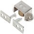 Door Catch for Screw Fixing Zinc Alloy Automatic Nickel plated 245.58.754