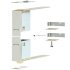 Flush Bolt Fully Automatic for Timber Doors Stainless Steel or Brass Automatic locking and release Polished brass 911.62.035