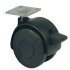 Swivel Twin Wheel Castor without Brake Ø 40-50 mm Hooded 38 mm Plate Fixing Wheel Ø 50 mm load capacity 45 kg 660.65.352