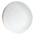 Wall Bumper D40x9.5mm Plastic White 937.91.400