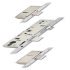 Multipoint Mortice Lock Cylinder 3 Point Deadbolt Latchbolt Front plate length x width: 2250 x 16 mm backset 35 mm 911.50.786