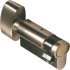 Half Cylinder with Thumbturn for Operating Cylinder Locks Without a Key Brass Satin nickel 916.55.700