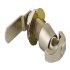 Padlockable Cam Lock for 6.5 12.2 or 19.2 mm Panels To suit panel thickness 12.2 mm bright nickel 235.88.101