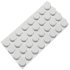 Felt Glide Round Self Adhesive Ø 18 mm white 650.06.702