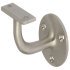 Handrail Bracket Suitable for Flat Based Handrails Depth 60 mm Face fixing Polished chrome finish 982.07.002