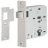 Latch Mortice for Flush Doors Stainless Steel Startec Backset 55 mm case size 84 mm satin 911.23.465