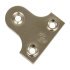 Mirror Plate 38x38mm Steel Nickel 291.06.601