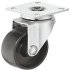 D40mm Castor Swivel without Brake Plastic Galvanised 662.03.870