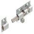 Barrel Bolt for Screw Fixing Brass Length 40 mm chrome plated 252.70.710