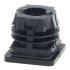 Square Plug 30x30mm w M10 Int Thr Plastic Black 652.11.636