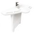 Cover for Adjustable Washbasin Legs Ropox Basic version left hand 588.49.380